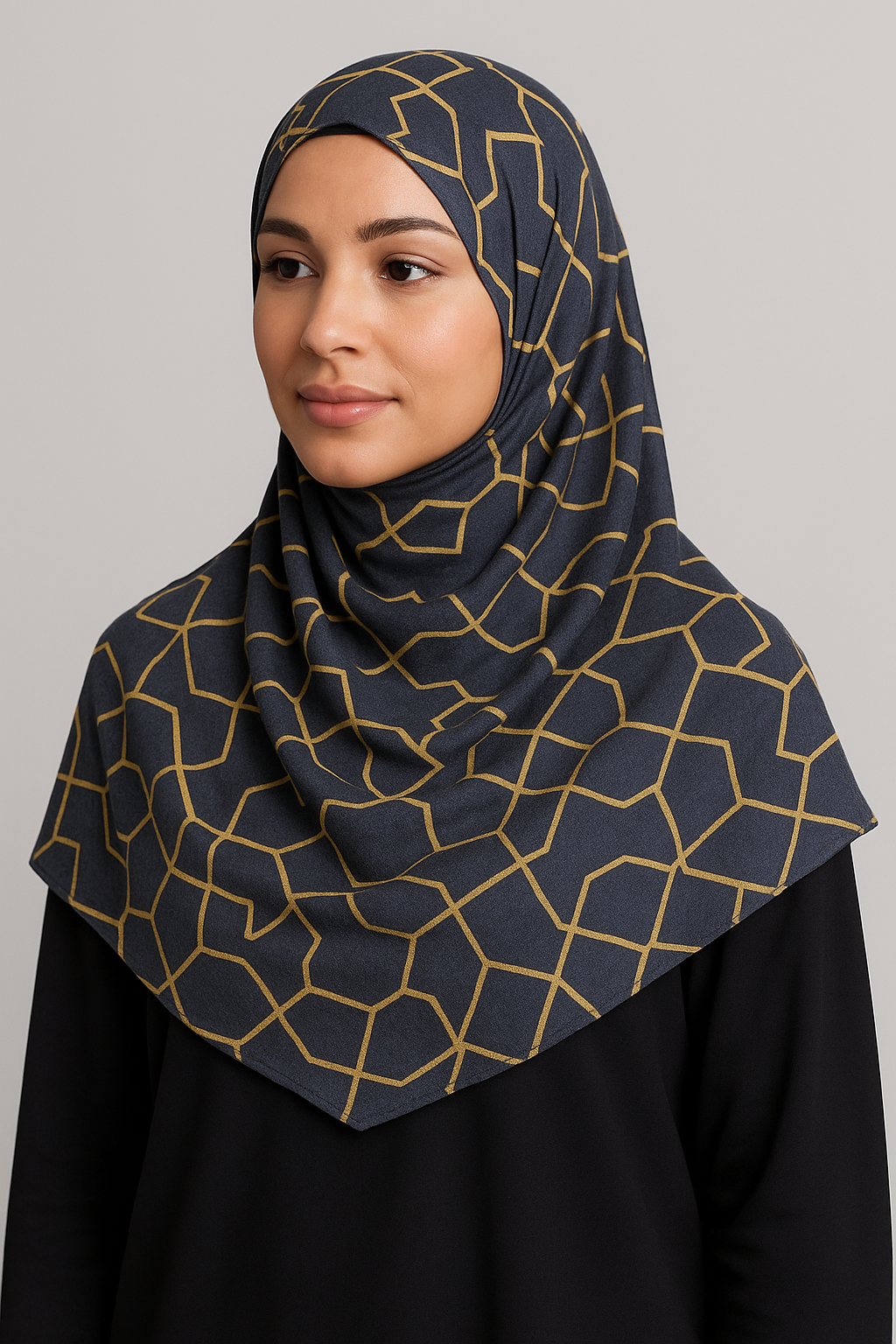 The Mirage edit - Printed jersey Scarf and Hijab